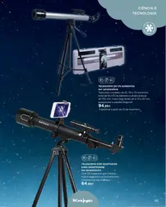 Pré-visualização El Corte Ingles folheto válido de 11.11.2025 | Página: 183 | Produtos: Smartphone, Adaptador, Lente, Telescópio