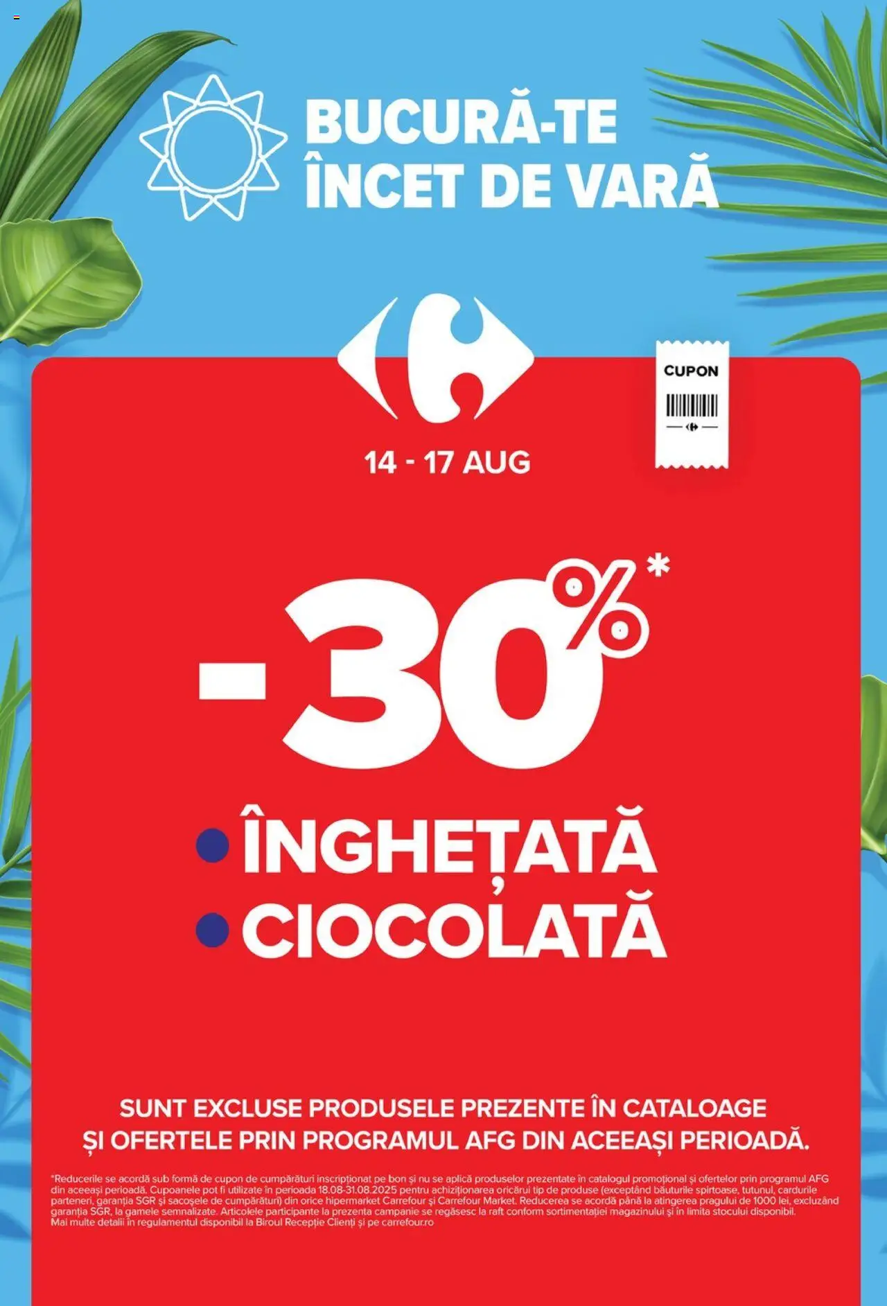 Carrefour catalog - Market – valabil de la 13.08.2025 | Pagină: 3 | Produse: Raft, Ciocolată, Înghețată