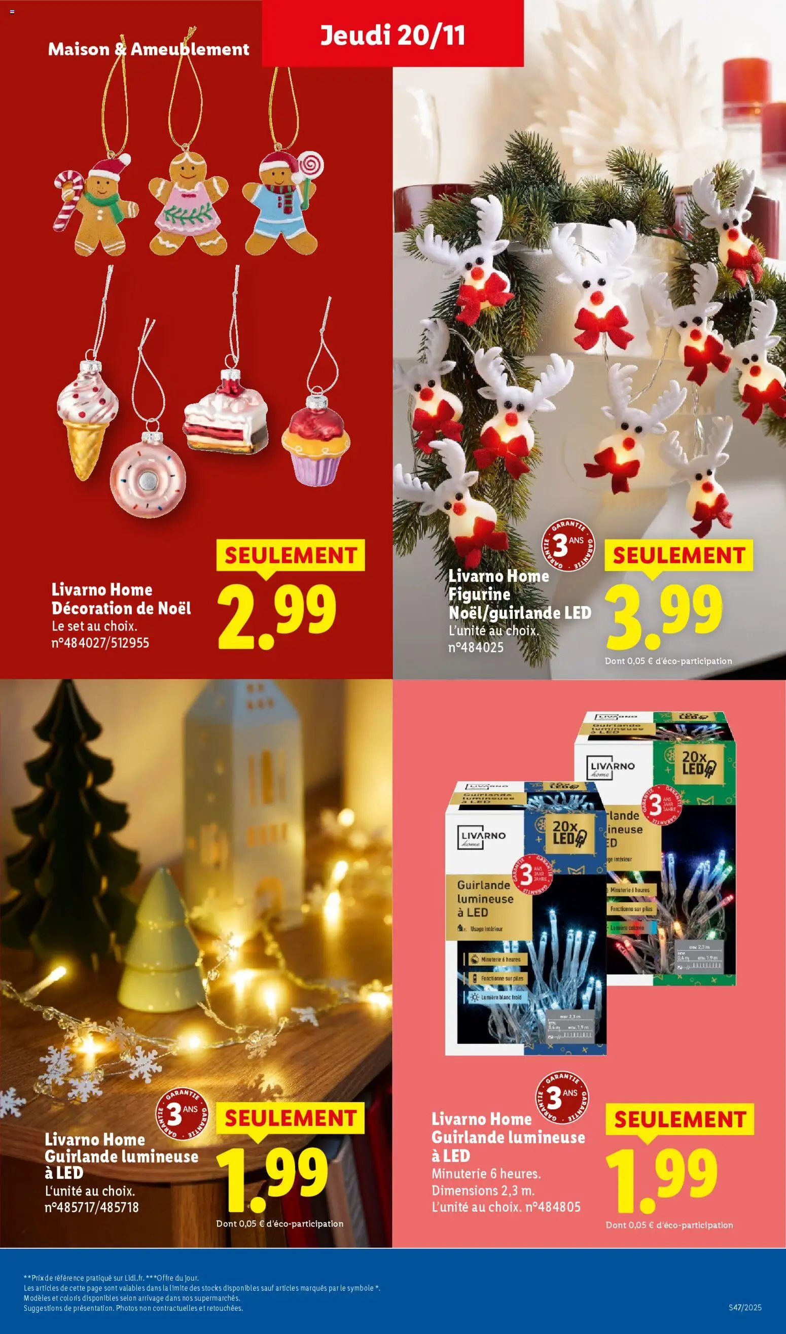{H1} | Page: 19 | Produits: Guirlande lumineuse, Decoration de noel, Piles