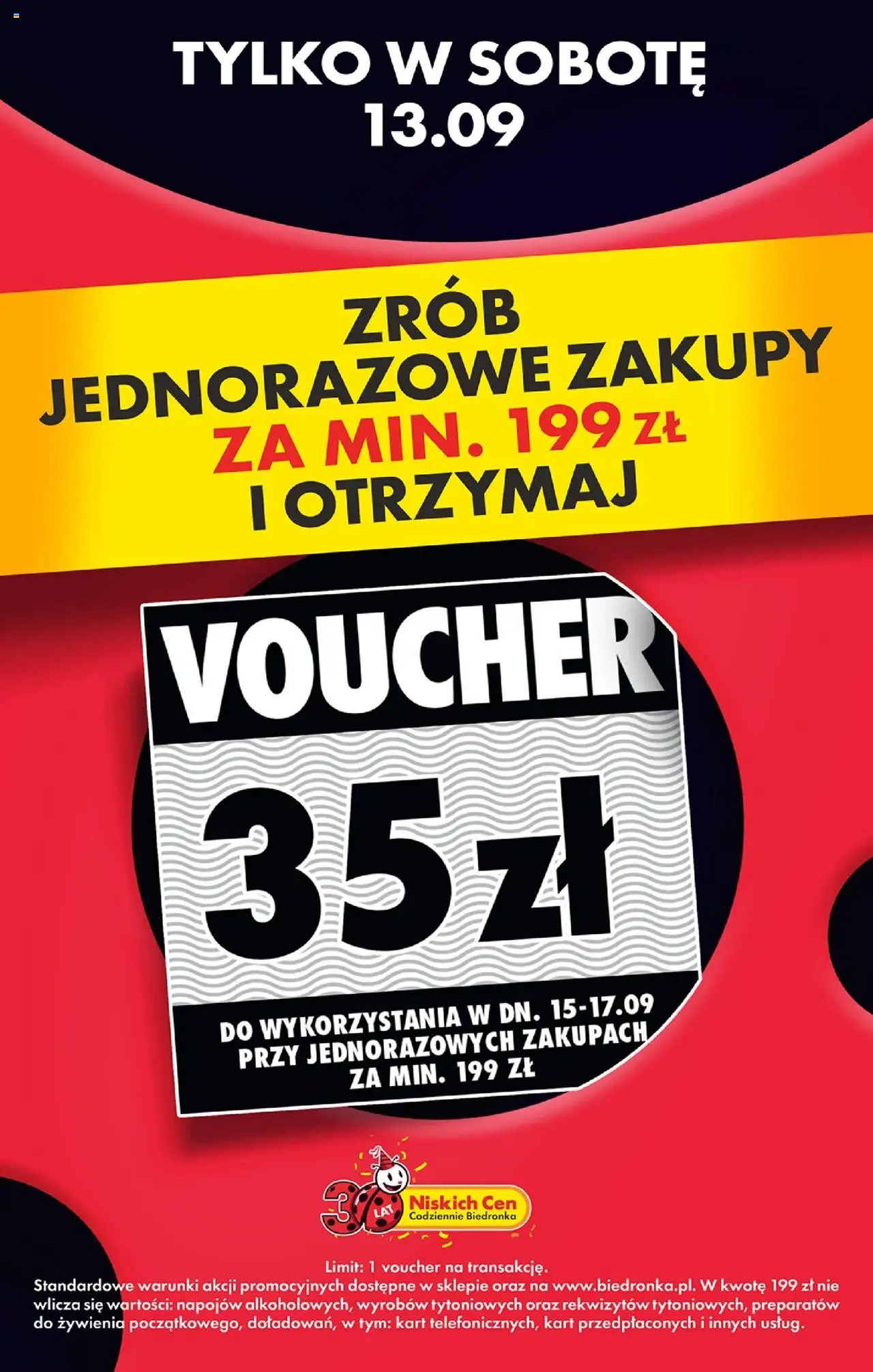 Biedronka gazetka - Najtańsza sobota od 13.09.2025 | Strona: 2