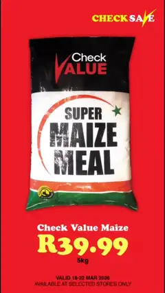 Check Save specials catalogue – valid from 19.03.2026 | Page: 3 | Products: Maize meal