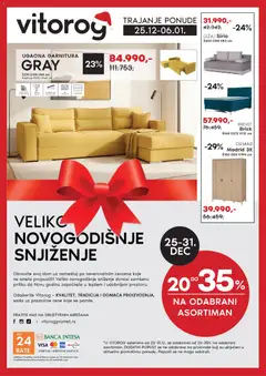Vitorog akcija  - pregled Vitorog kataloga - važi od 25.12.2025