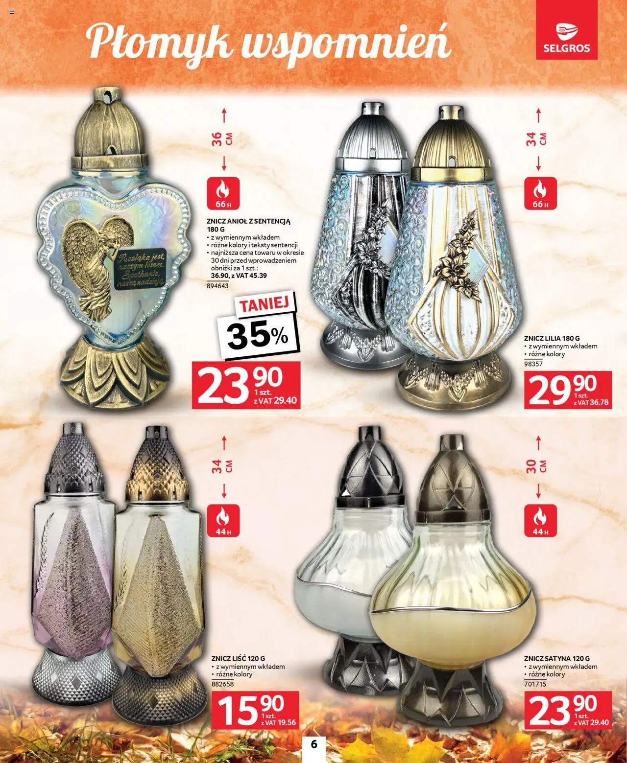 Selgros cash&carry Gazetka - Wszystkich Świętych od 09.10.2025 | Strona: 6