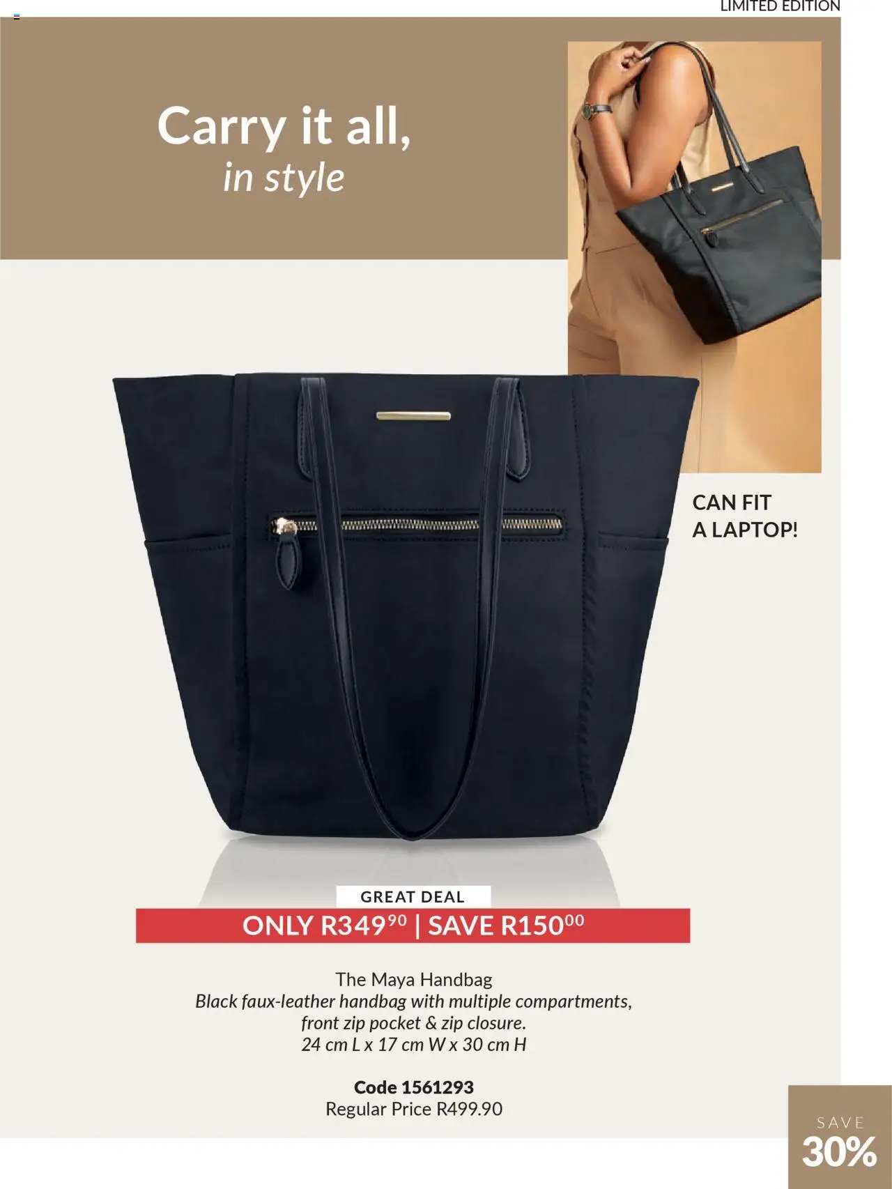 New Justine catalogue – valid from 19.09.2025 | Page: 17 | Products: Handbag, Laptop
