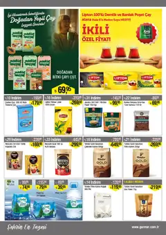 16.02.2026 tarihinden itibaren geçerli olan Gürmar kataloğu önizlemesi | Sayfa: 9 | Ürünler: Kahve, Zselatin, Kumina, Demlik