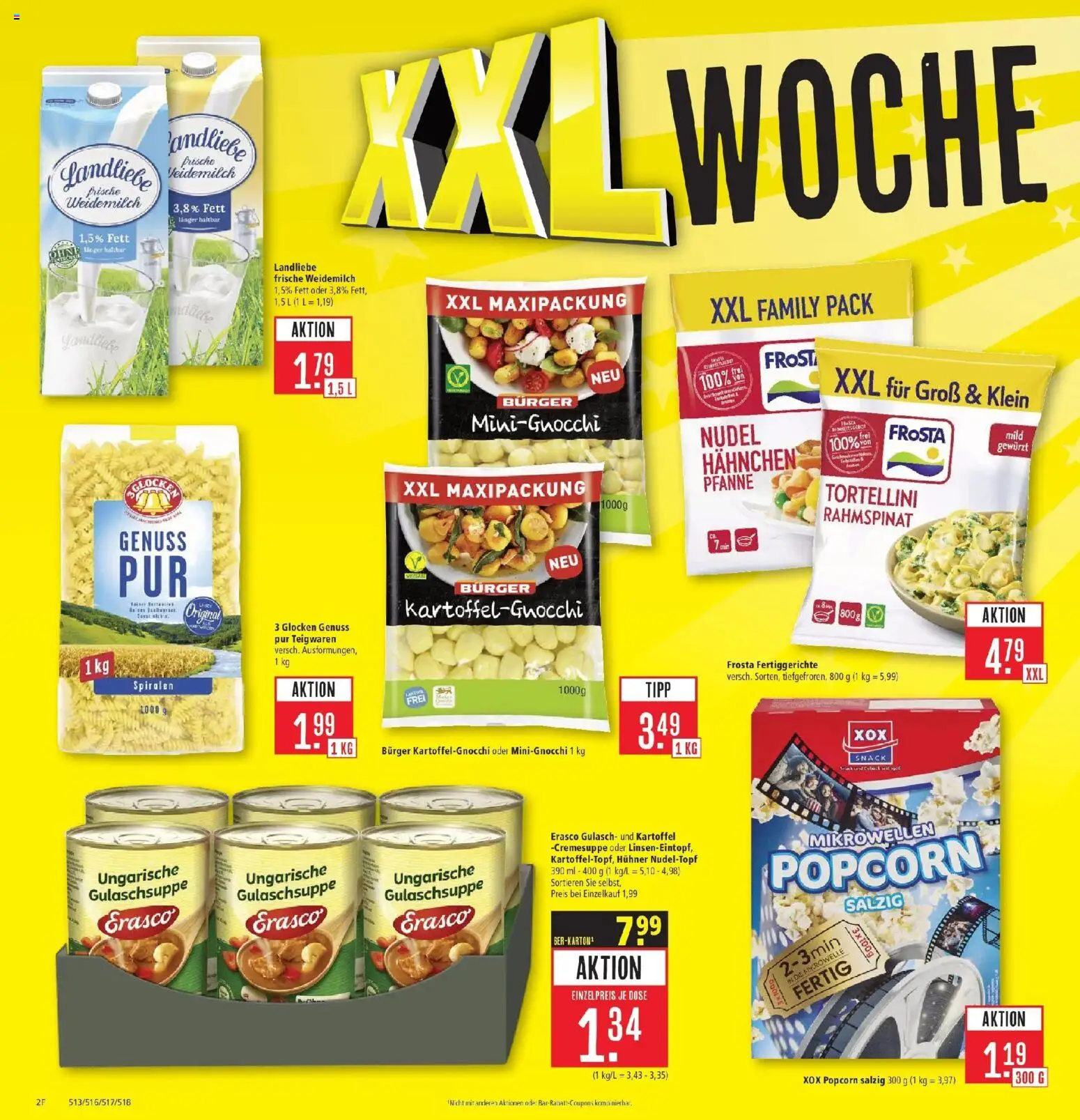 Marktkauf Prospekt Friedrichshafen  – gültig ab 09.03.2026 | Seite: 2 | Produkte: Burger, Gulasch, Fertiggerichte, Erasco