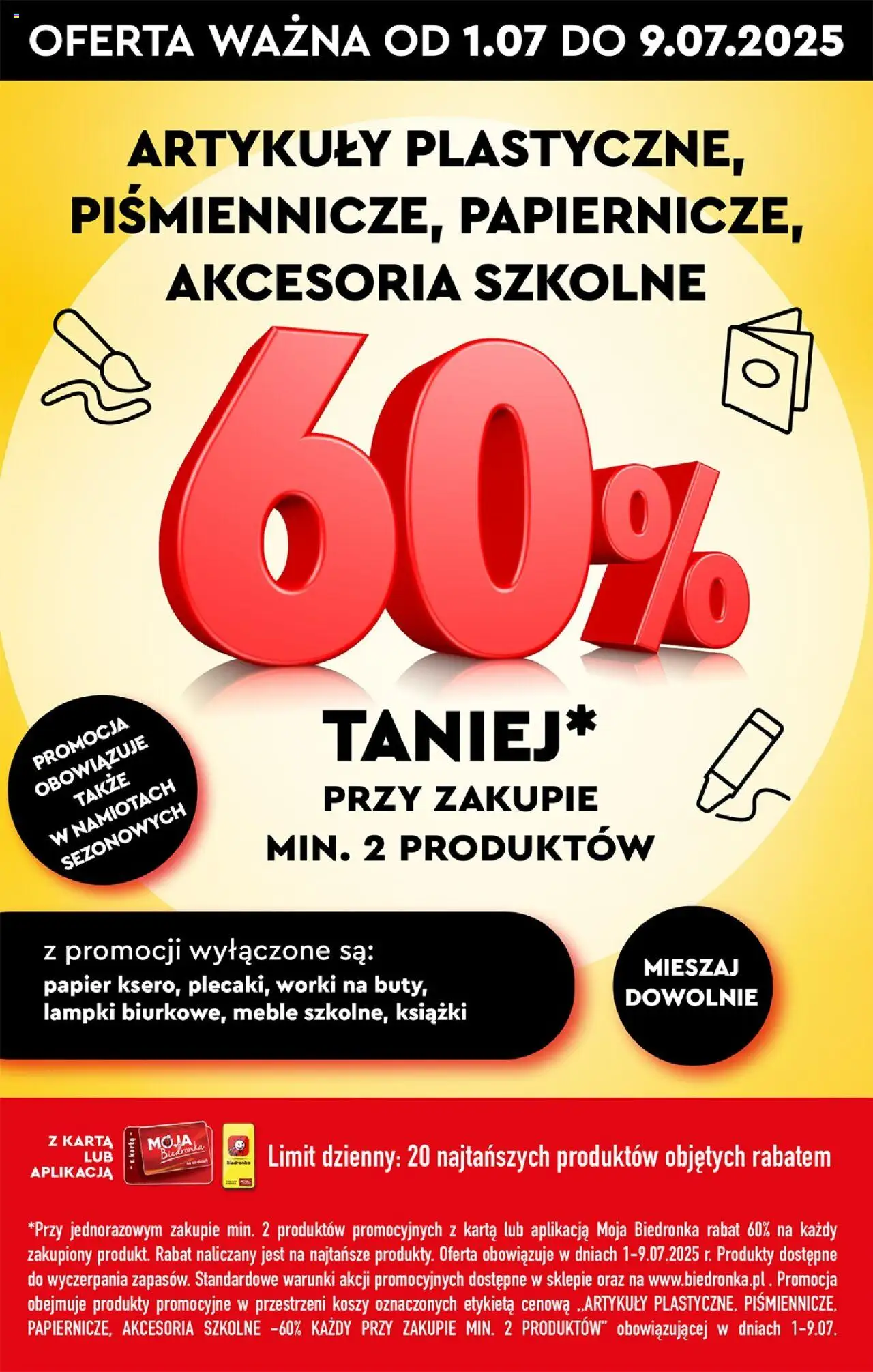 Biedronka gazetka od 30.06.2025 | Strona: 77 | Produkty: Karta, Prysznic, Proszek do prania, Lovela