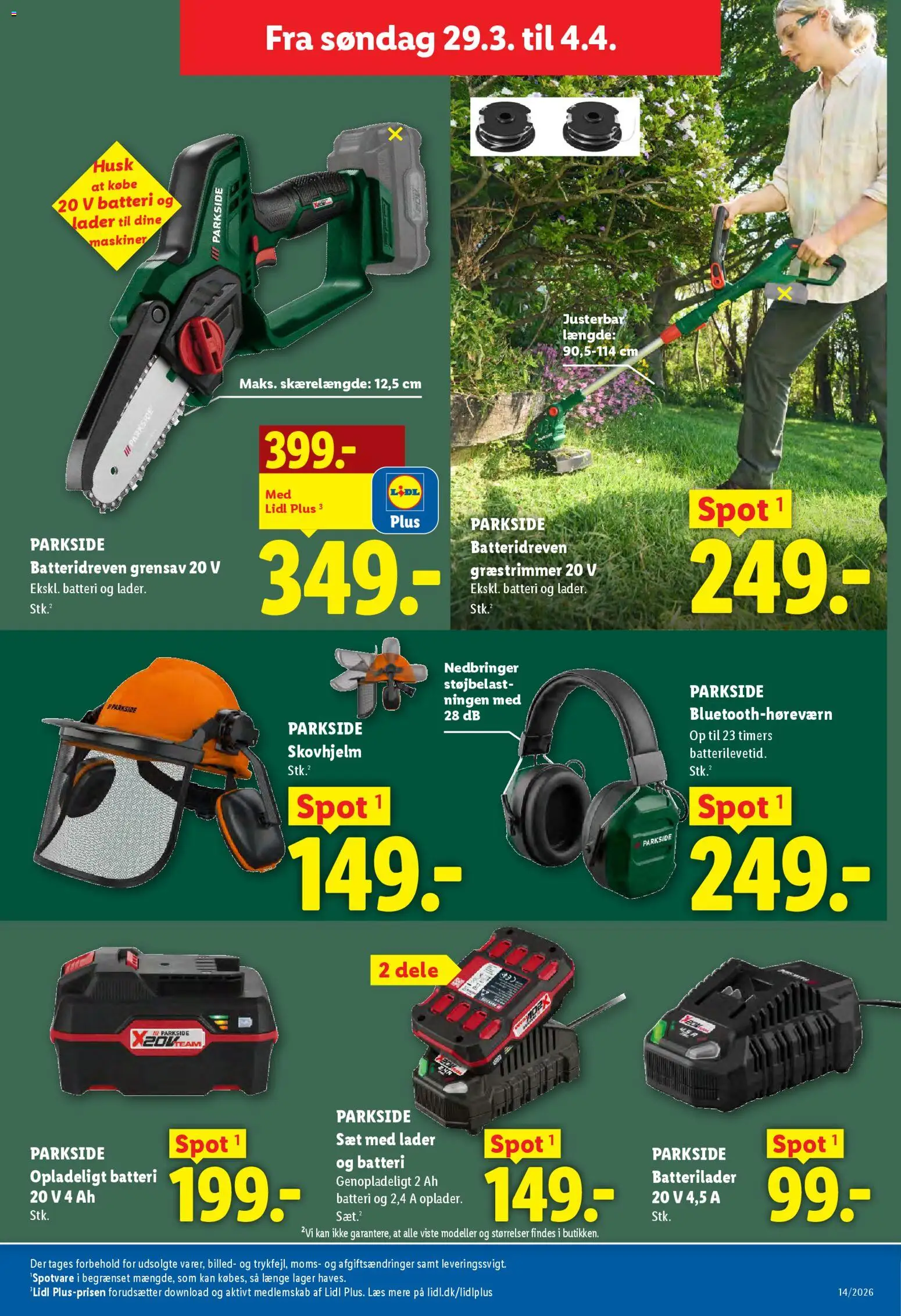 Lidl tilbudsavis – gyldig fra 29.03.2026 | Side: 33 | Produkter: Søm, Batteri