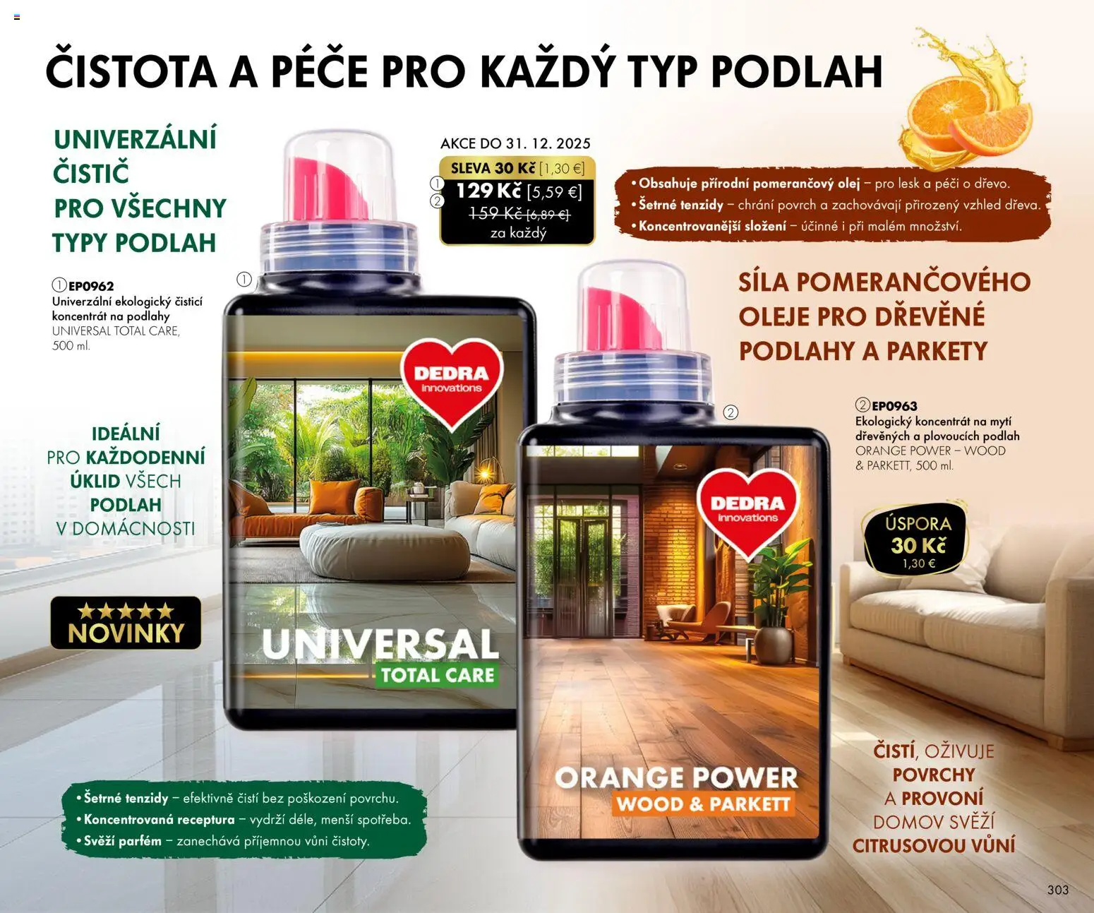 Nové Dedra akcie – leták je platný od 01.12.2025 | Strana: 3