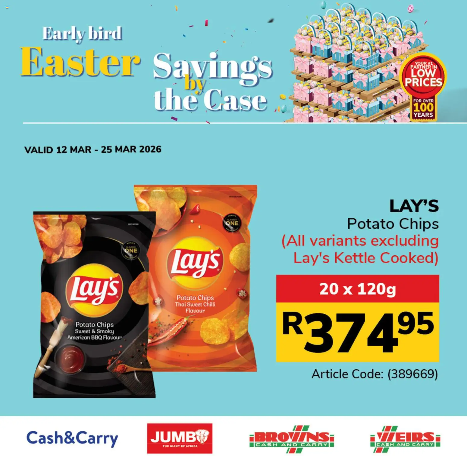New Jumbo catalogue – valid from 12.03.2026 | Page: 3 | Products: Case, Kettle, Chips, Chilli
