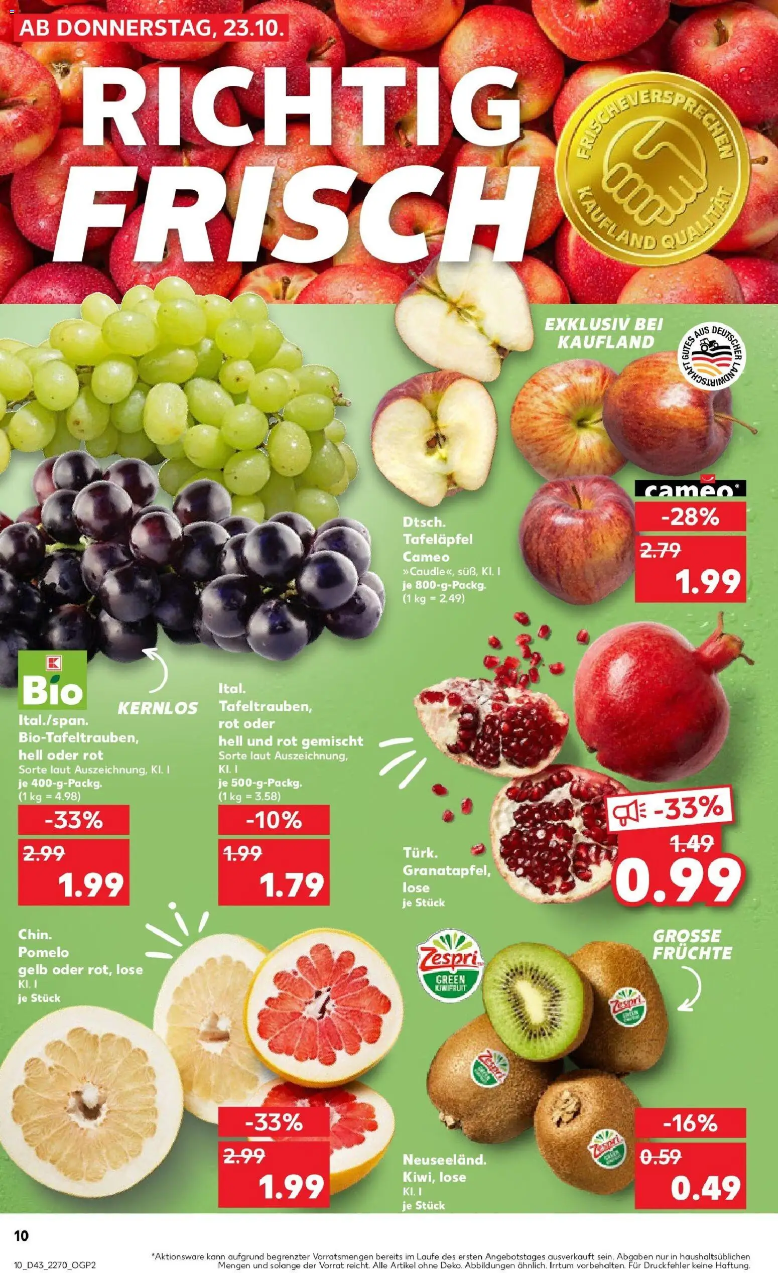 Kaufland prospekt Ettlingen	 – gültig ab 27.10.2025 | Seite: 10