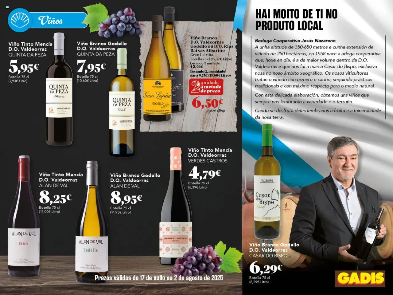 Gadis folleto Galicia │ válido desde el 17.07.2025 | Página: 27 | Productos: Vino