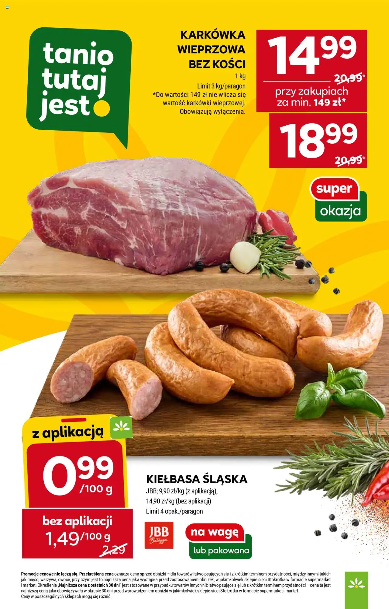 Stokrotka Gazetka od 17.06.2025 | Strona: 8 | Produkty: Kiełbasa, Karkówka, Karkówka wieprzowa, Kiełbasa śląska