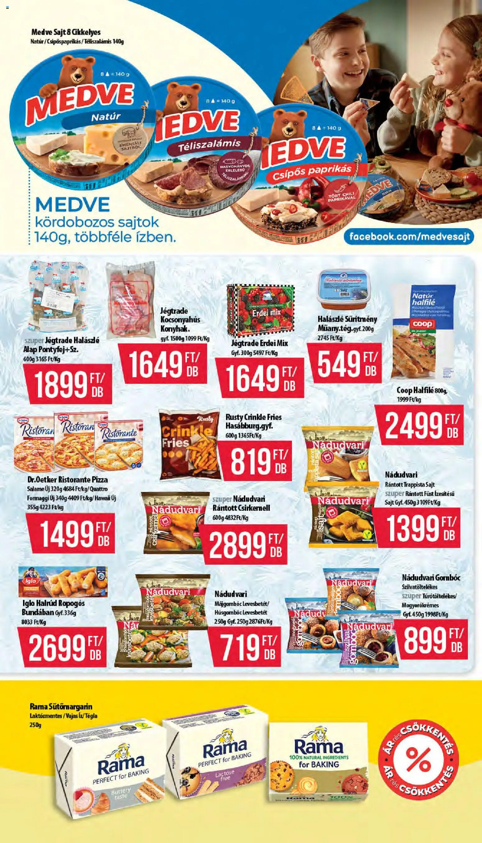 COOP akciós ujság - amely érvényes a következő dátumtól: 11.12.2025 | Oldal: 6 | Termékek: Kocsonyahús, Sajt, Trappista sajt, Csirkemell