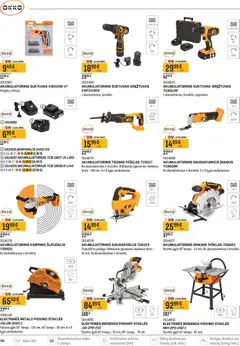Senukai leidinys galioja nuo 15.04.2026 | Puslapis: 38 | Prekių: Akumuliatorius