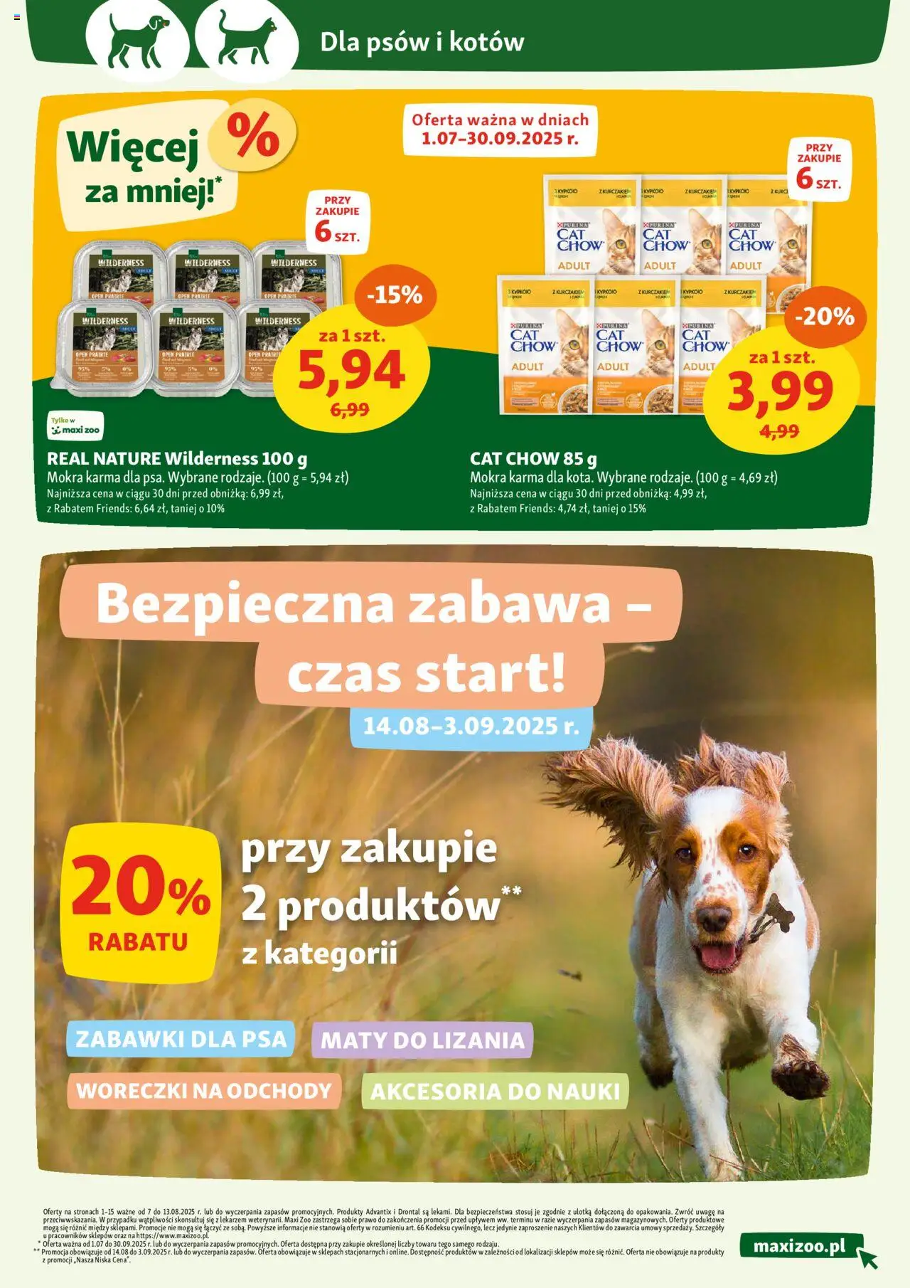 Maxi Zoo Gazetka od 07.08.2025 | Strona: 16