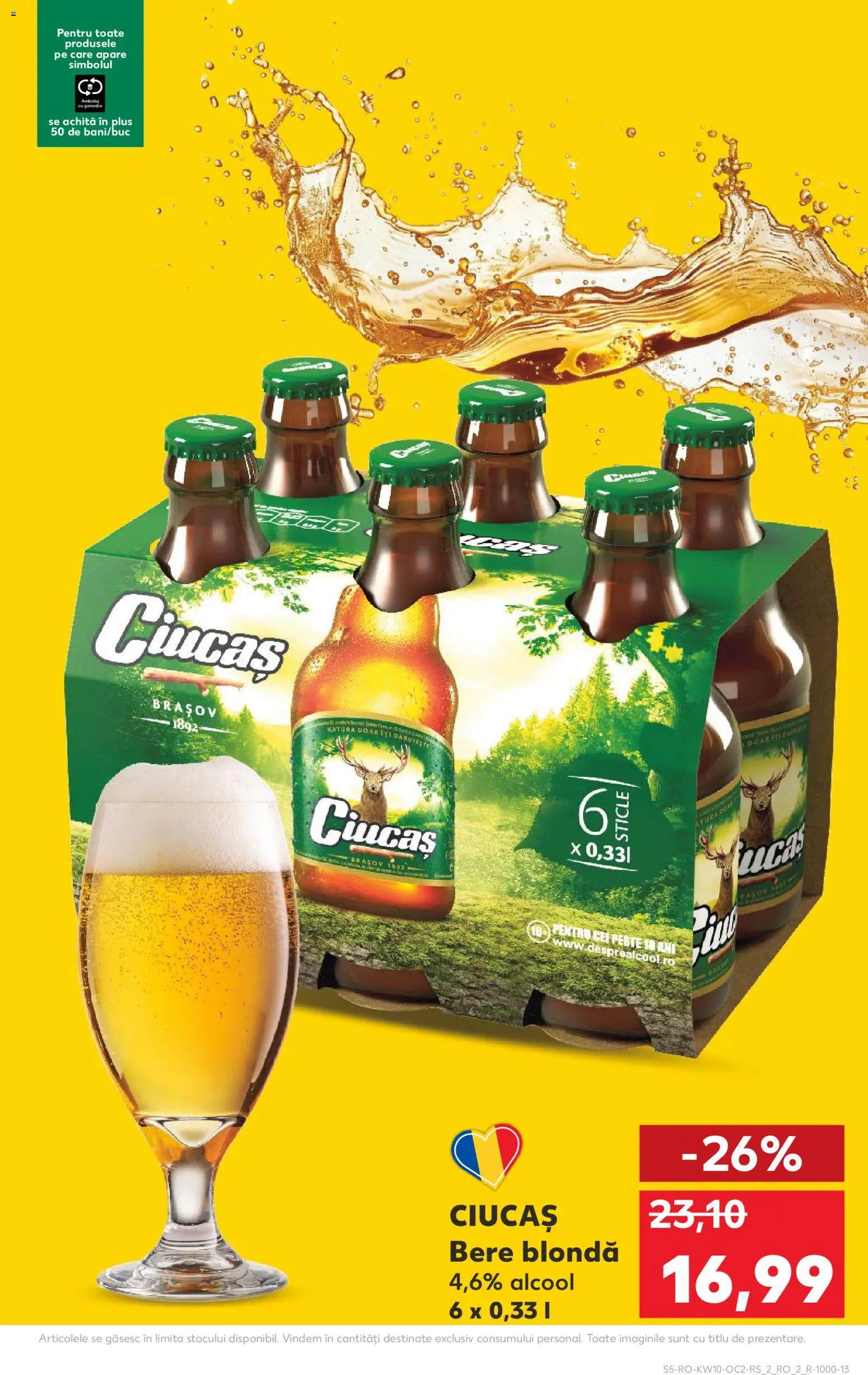 Noul catalog Kaufland – valabil de la 04.03.2026 | Pagină: 5 | Produse: Bere, Pește