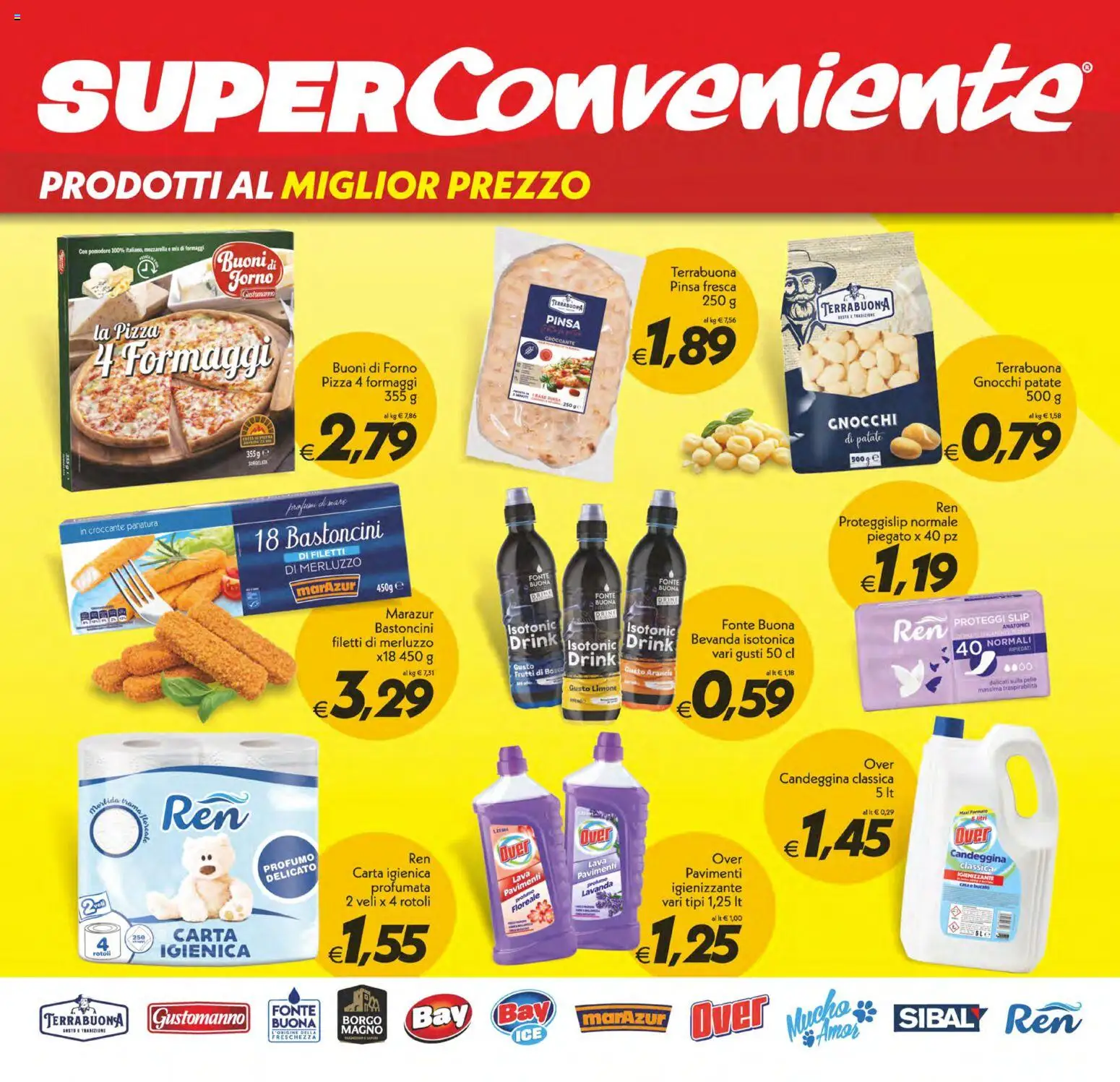Volantino SuperConveniente del 23.01.2026 | Pagina: 21 | Prodotti: Proteggi slip, Merluzzo, Lavanda, Profumo