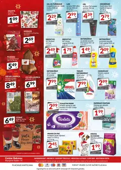 Bakmaz - Katalog - Pregled kataloga iz trgovine Bakmaz, vrijedi od 04.12.2025 | Stranica: 8 | Proizvodi: Omekšivač, Toaletni papir, Breskva, Arf