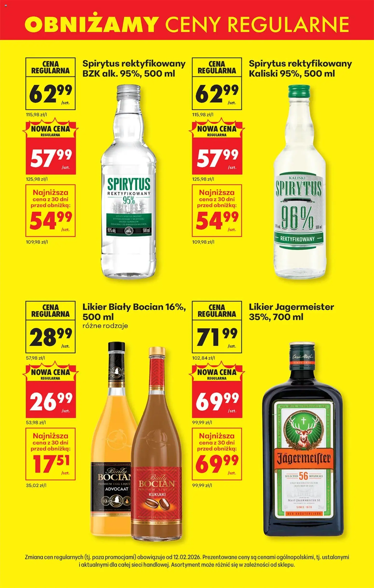 Biedronka Polsko leták - Czas na toast od 09.02.2026 | Strana: 45 | Produkty: Jägermeister