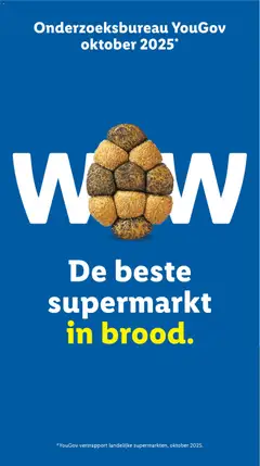 De beste supermarkt in brood, Advertisement for the best supermarket in bread. - Voorbeeld van een folder van Lidl, geldig van 05.03.2026 | Pagina: 6