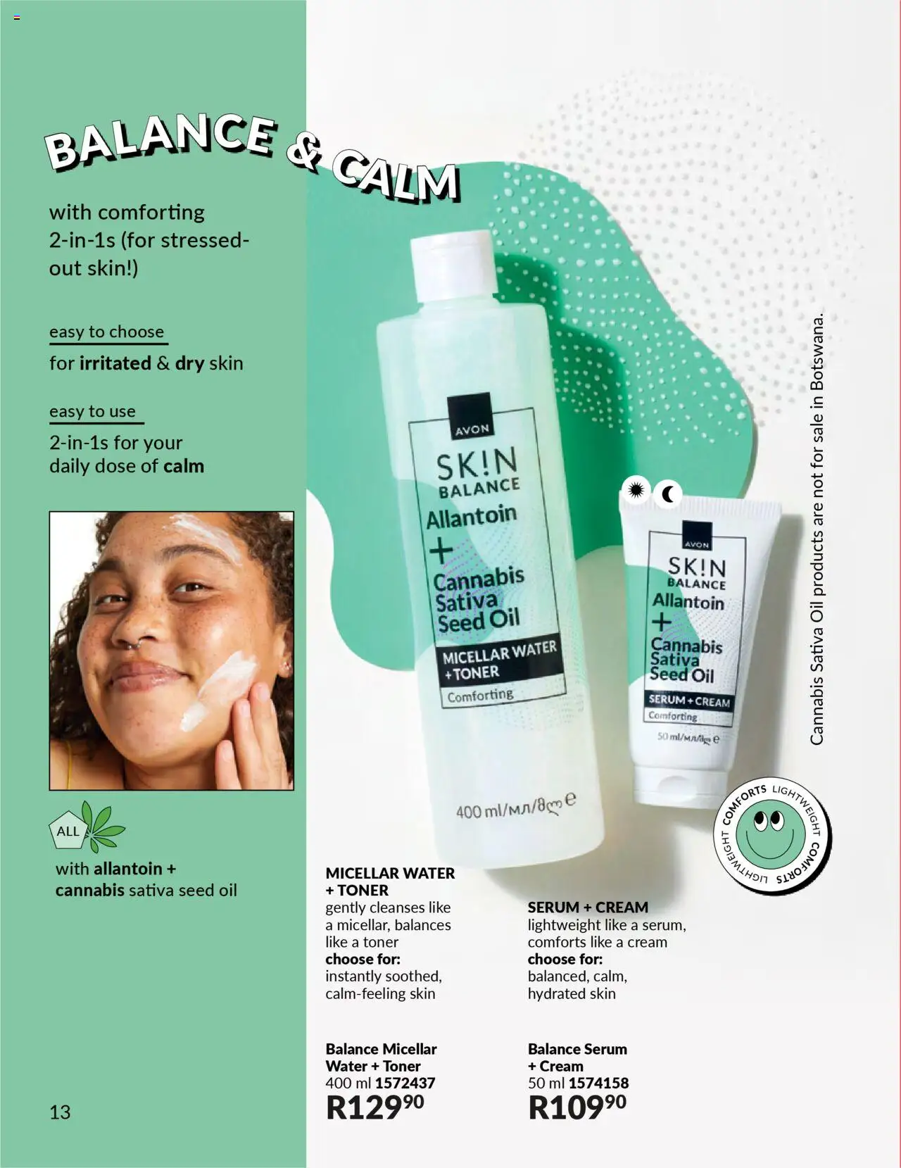 New Avon catalogue – valid from 01.10.2025 | Page: 24 | Products: Toner, Oil, Micellar water, Water