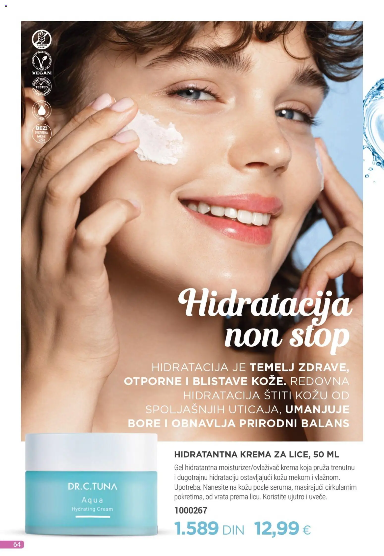 Farmasi katalog - važi od 01.11.2025 | Strana: 64 | Proizvode: Vrata, Krema