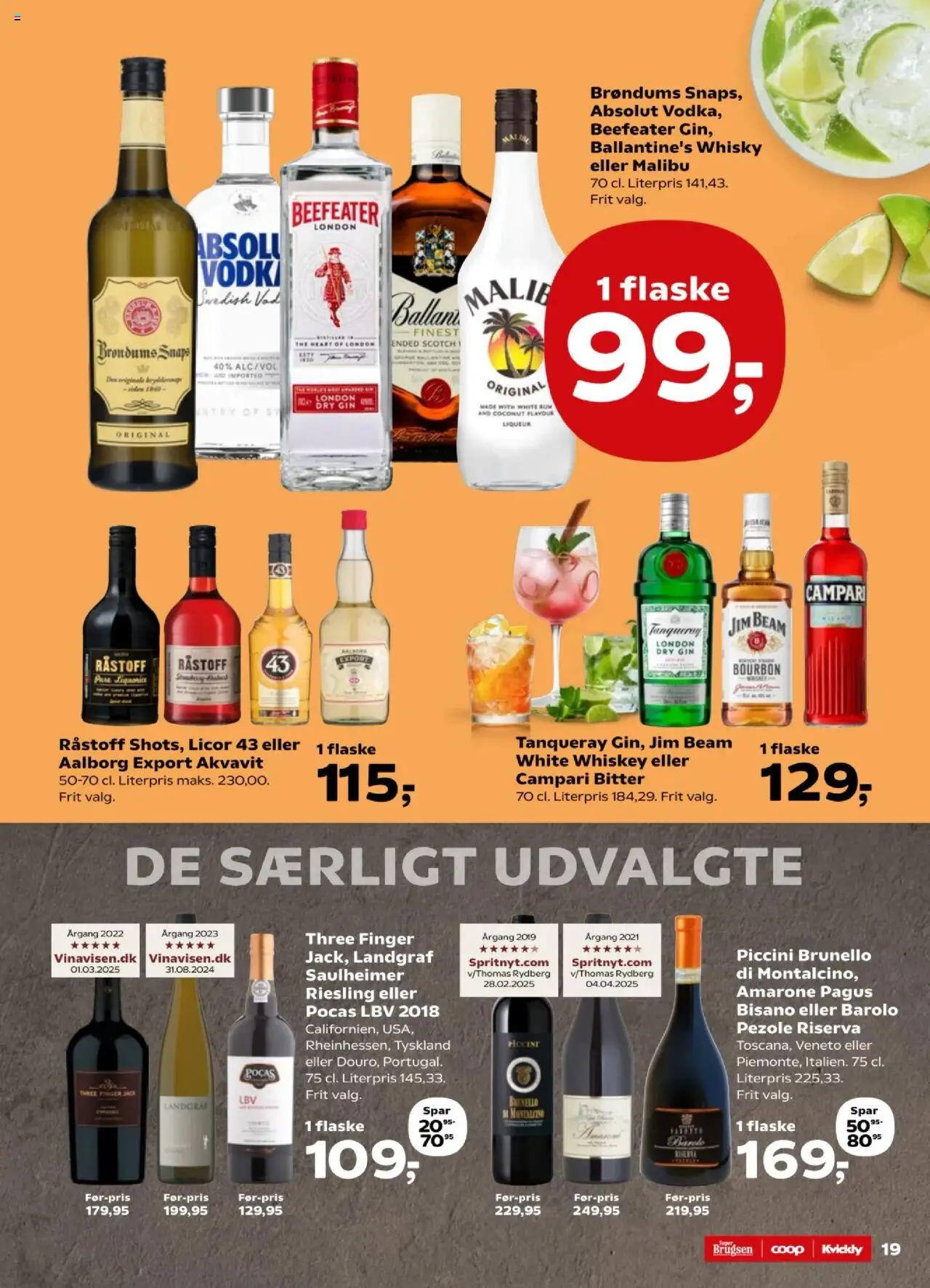 Kvickly tilbudsavis – gyldig fra 17.10.2025 | Side: 20 | Produkter: Bourbon, Gin, Whisky