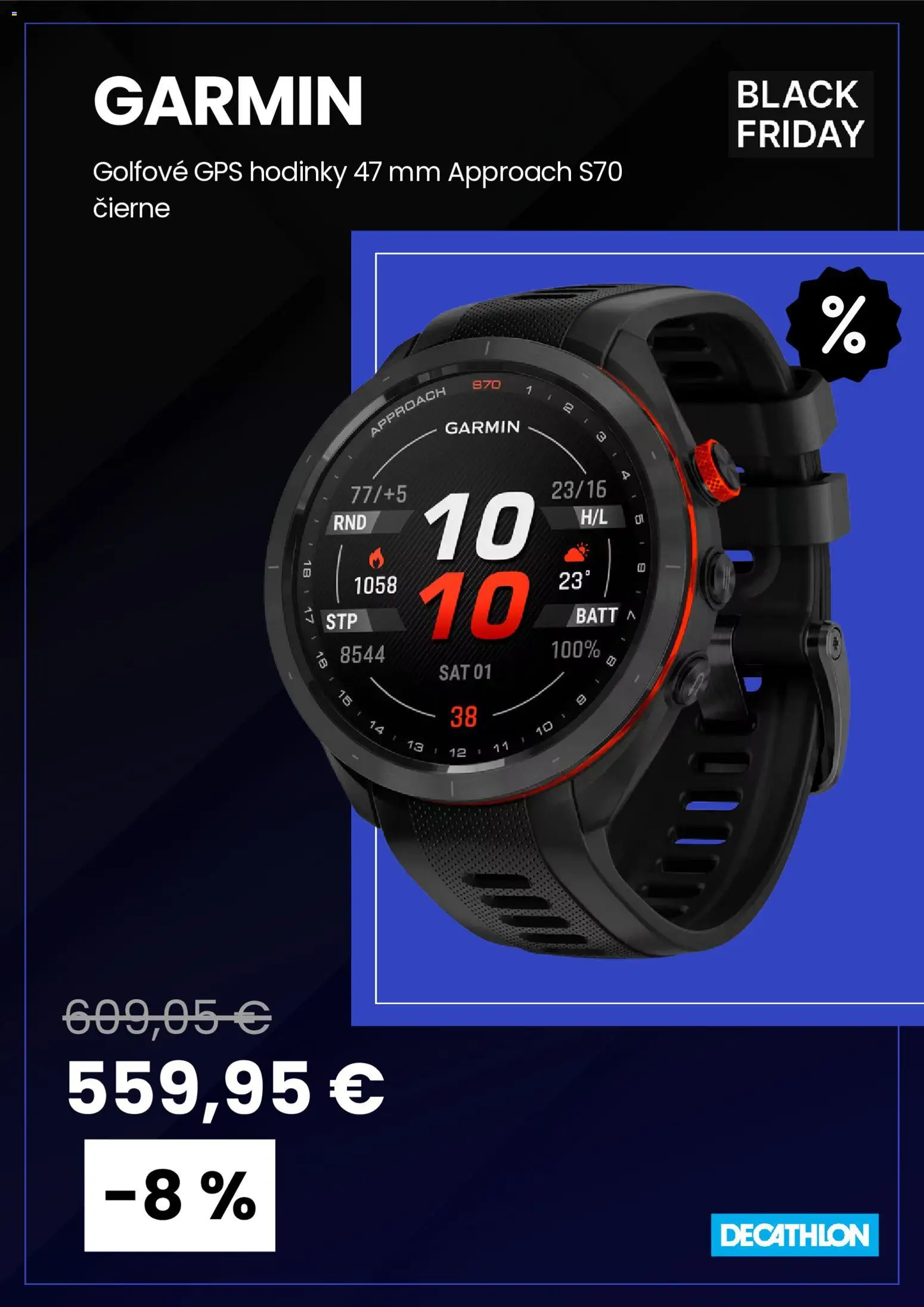 Nové Decathlon akcie – leták je platný od 12.11.2025 | Strana: 6 | Produkty: Garmin, Gps, Hodinky