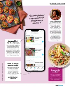 Gevulde paprika met bulgur, linzen en harissa, Gevulde paprika met bulgur, linzen en harissa - Voorbeeld van een folder van Albert Heijn, geldig van 31.12.2025 | Pagina: 77