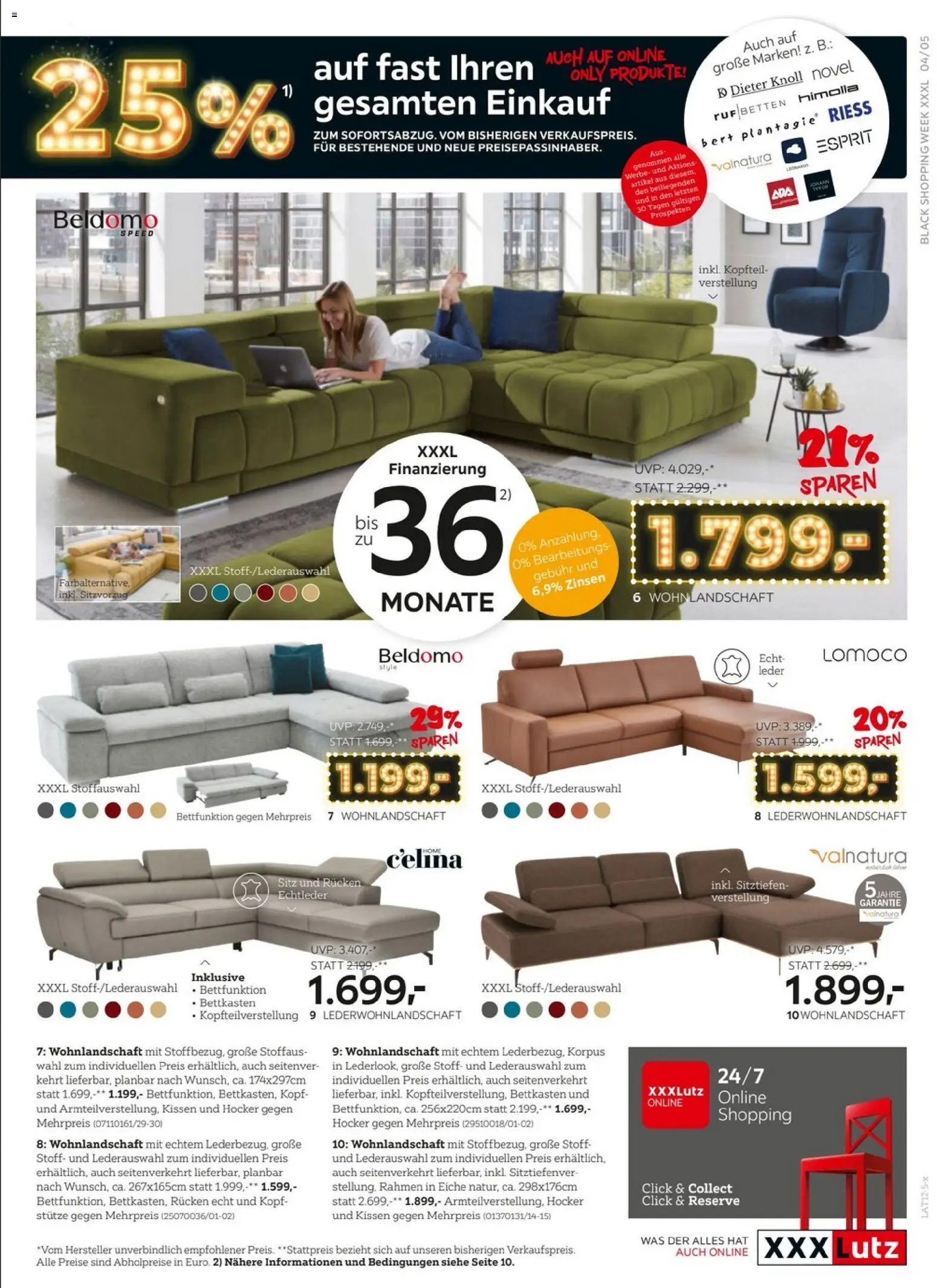 XXXLutz - Black Friday gültig ab 24.11.2025 | Seite: 5 | Produkte: Kissen