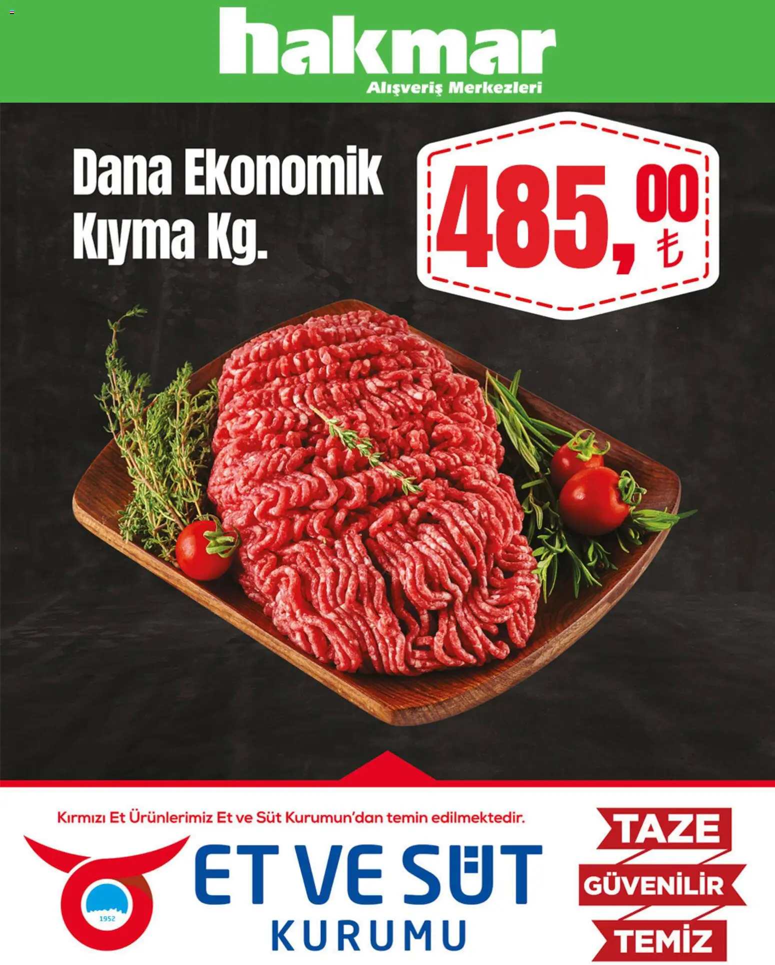 Hakmar Kasap - 19.01.2026 tarihinden itibaren geçerlidir | Sayfa: 3 | Ürünler: Süt, Kıyma