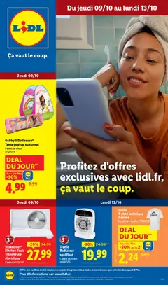 LIDL - Prévisualisation de LIDL catalogue les bonnes affaires de la semaine valide à partir de 09.10.2025