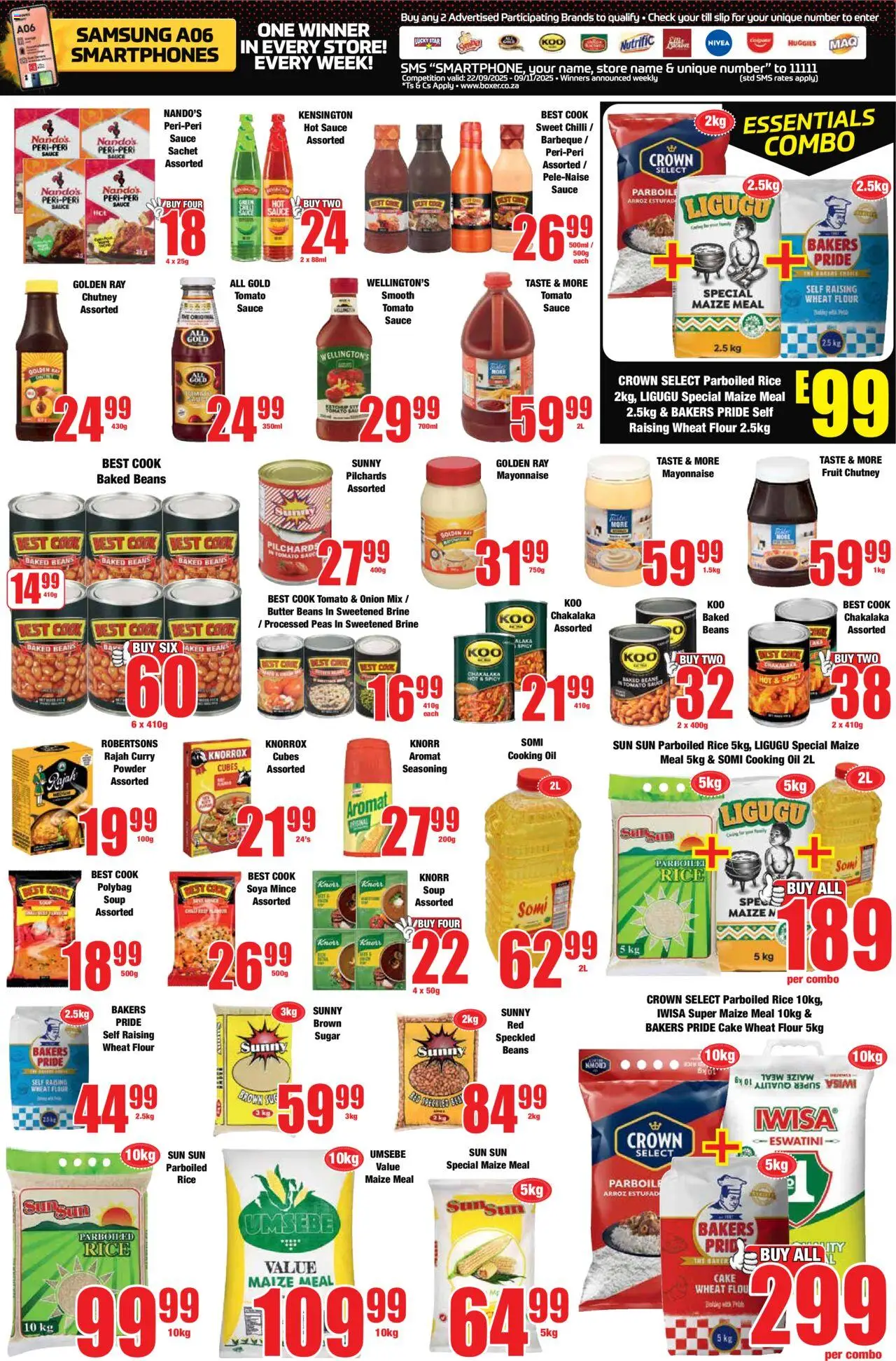 New Boxer catalogue – valid from 22.09.2025 | Page: 5 | Products: Chutney, Tomato sauce, Soya mince, Chilli