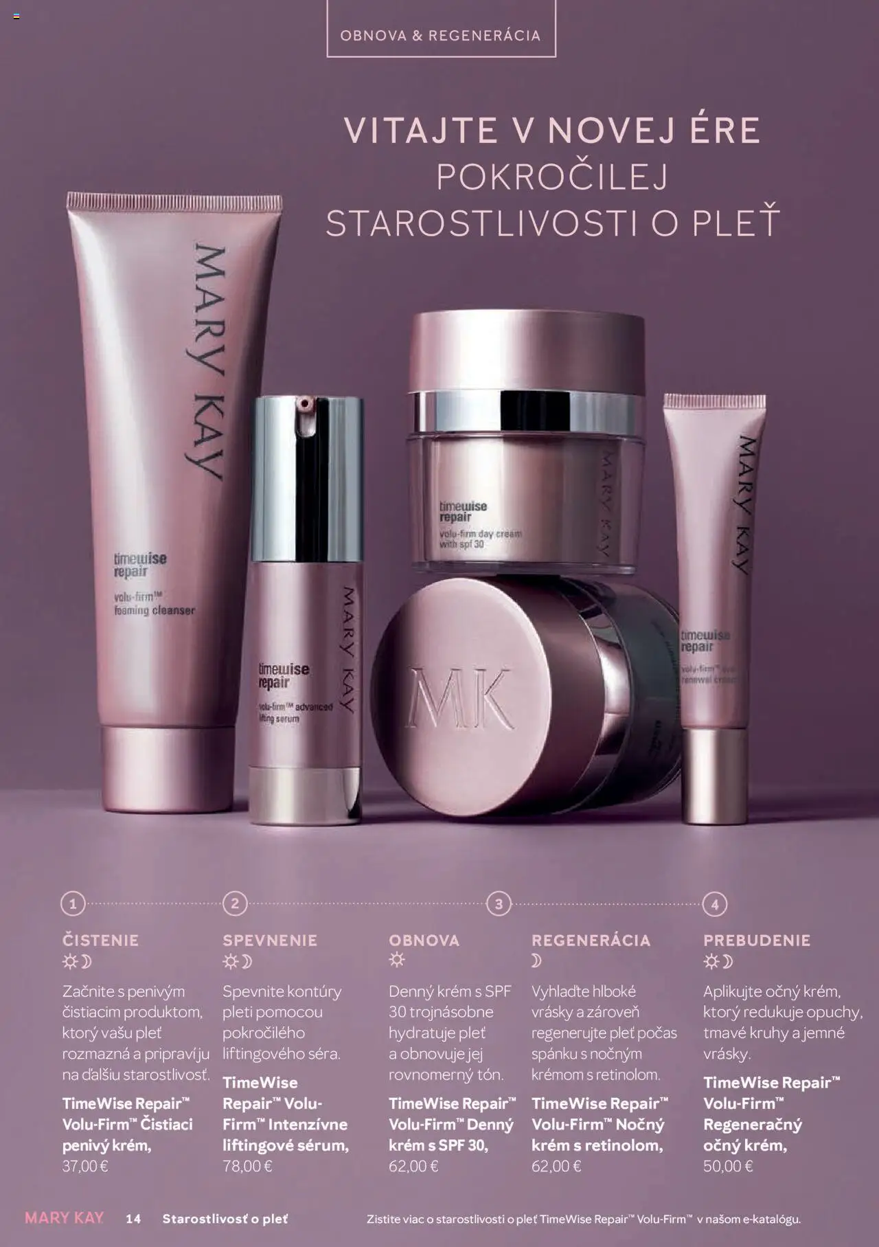 Mary Kay katalóg │ platný od 16.07.2025 | Strana: 14 | Produkty: Krém
