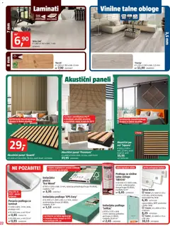 Bauhaus katalog akcije – veljaven od 18.03.2026 | Stran: 22 | Izdelki: Laminati, Letev, Podloga