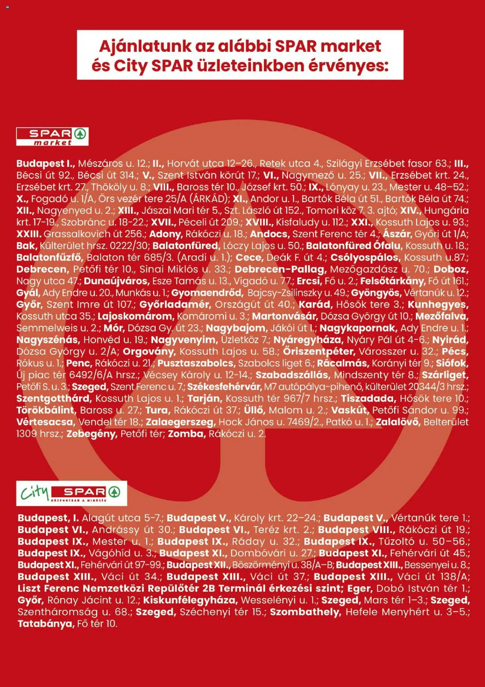 Spar Market akciós ujság - amely érvényes a következő dátumtól: 06.11.2025 | Oldal: 3 | Termékek: Retek