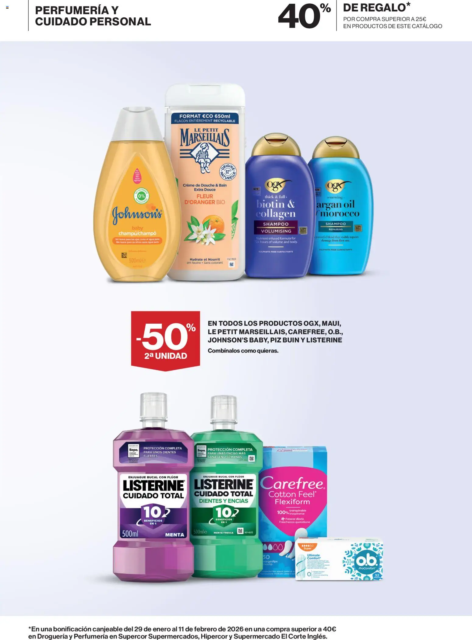 Supercor Península y Baleares │ válido desde el 07.01.2026 | Página: 15 | Productos: Enjuague bucal