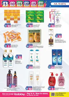 Preview of KM Trading - Weekend delights Al Safa & Safa Express Al Ain Edition valid from 04.12.2025 | Page: 18 | Products: Jablká, Κρέμα σώματος, Αφροντούζ, Οδοντόβουρτσα