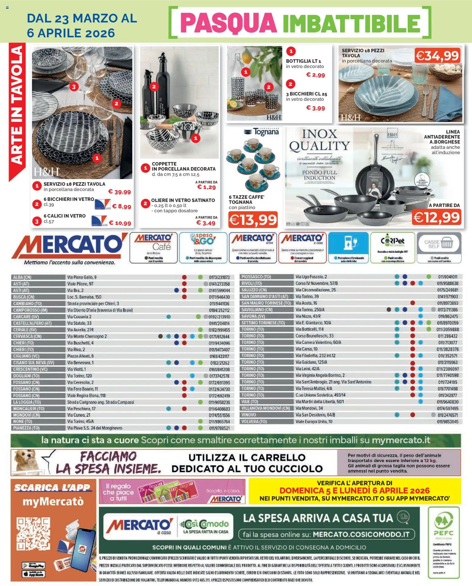 Volantino Mercatò del 23.03.2026 | Pagina: 20 | Prodotti: Carrello, Bottiglia