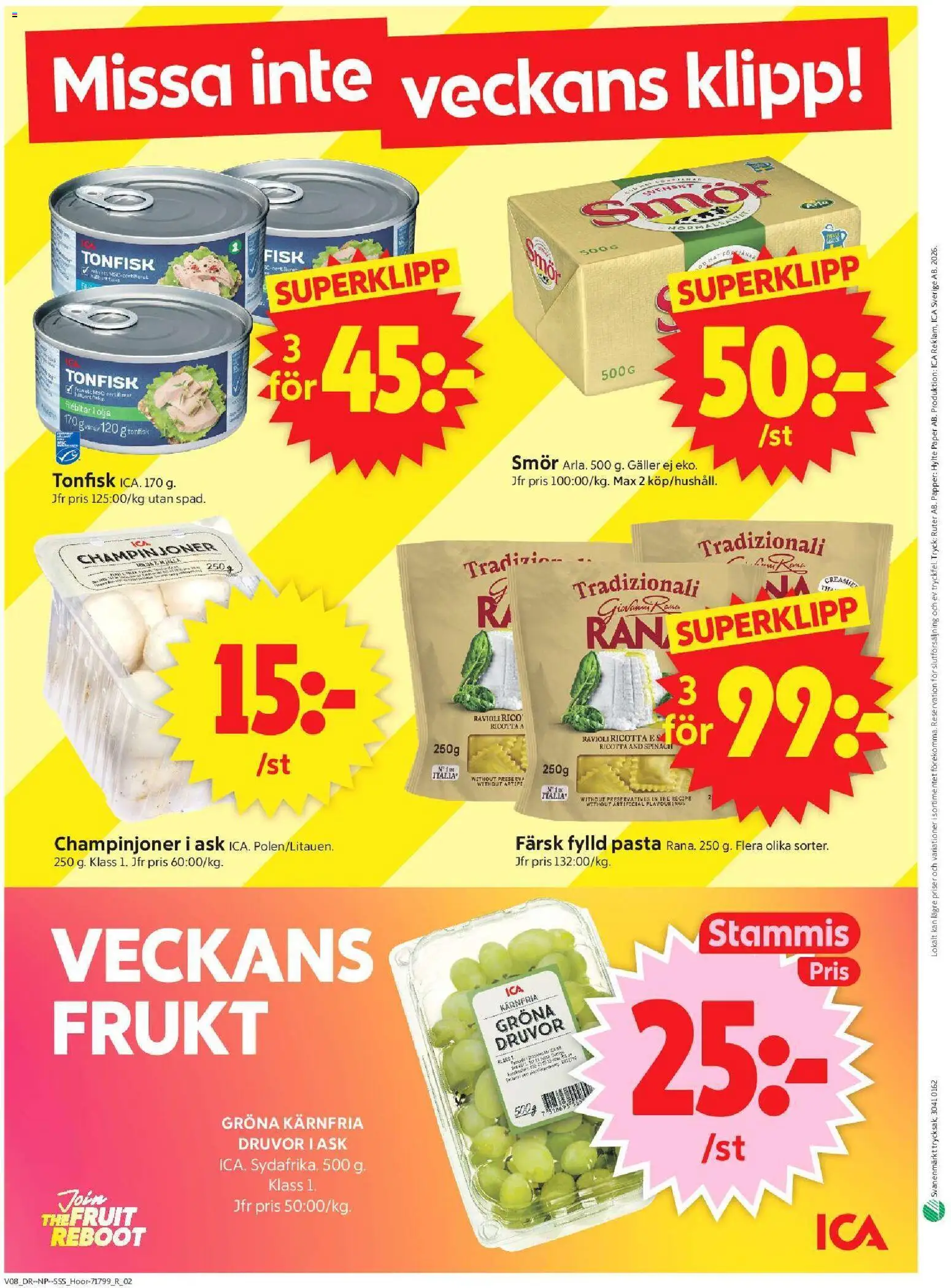 ICA Supermarket reklamblad aktuell från 16.02.2026 | Sida: 10