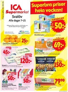 ICA Supermarket - Svalöv - Förhandsvisning av reklamblad från butik ICA Supermarket aktuell från 19.01.2026