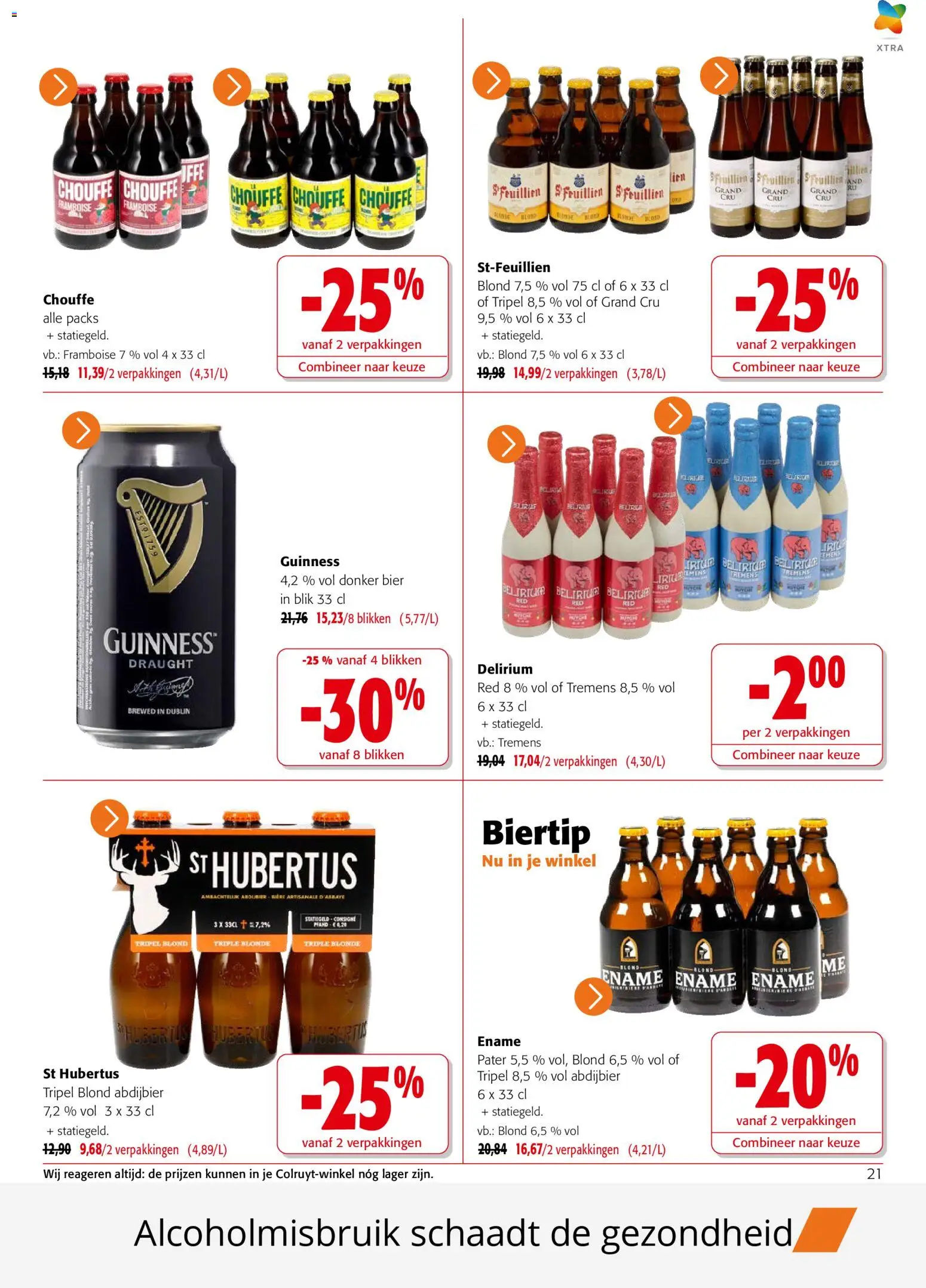 {H1} | Pagina: 21 | Producten: Bier