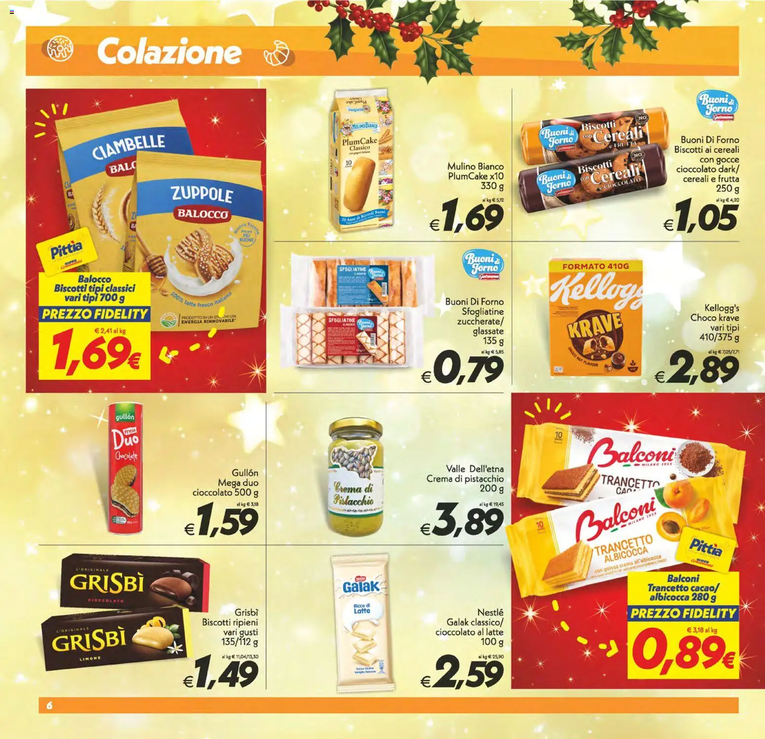 Volantino SuperConveniente del 05.12.2025 | Pagina: 6 | Prodotti: Cereali, Latte, Limone, Forno