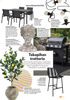 K-Rauta-mainoslehti voimassa 01.04.2026 alkaen | Sivu: 47 | Tuotteet: Grilli, Jakkara, Kansi, Matto