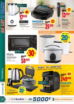 E.leclerc katalog │ velja od 03.09.2025 | Stran: 32 | Izdelki: Mesalnik, Termostat, Mini pečica, Časovnik