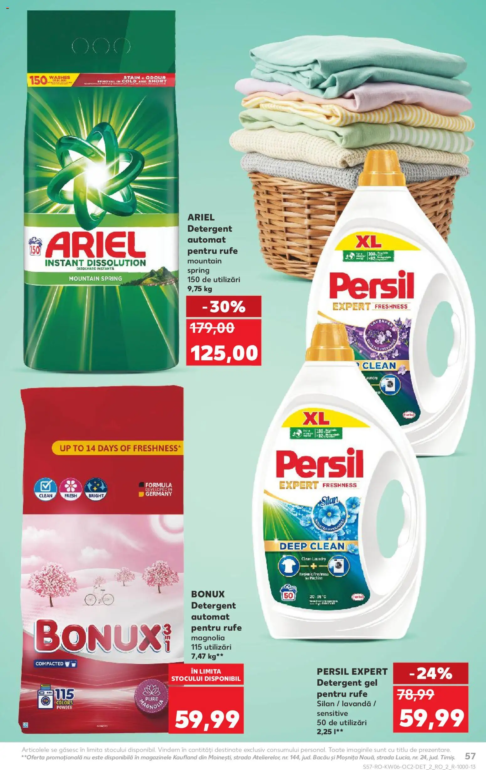 Noul catalog Kaufland – valabil de la 04.02.2026 | Pagină: 57 | Produse: Pomelo, Kedi Ödül Oyuncakları, Detergent