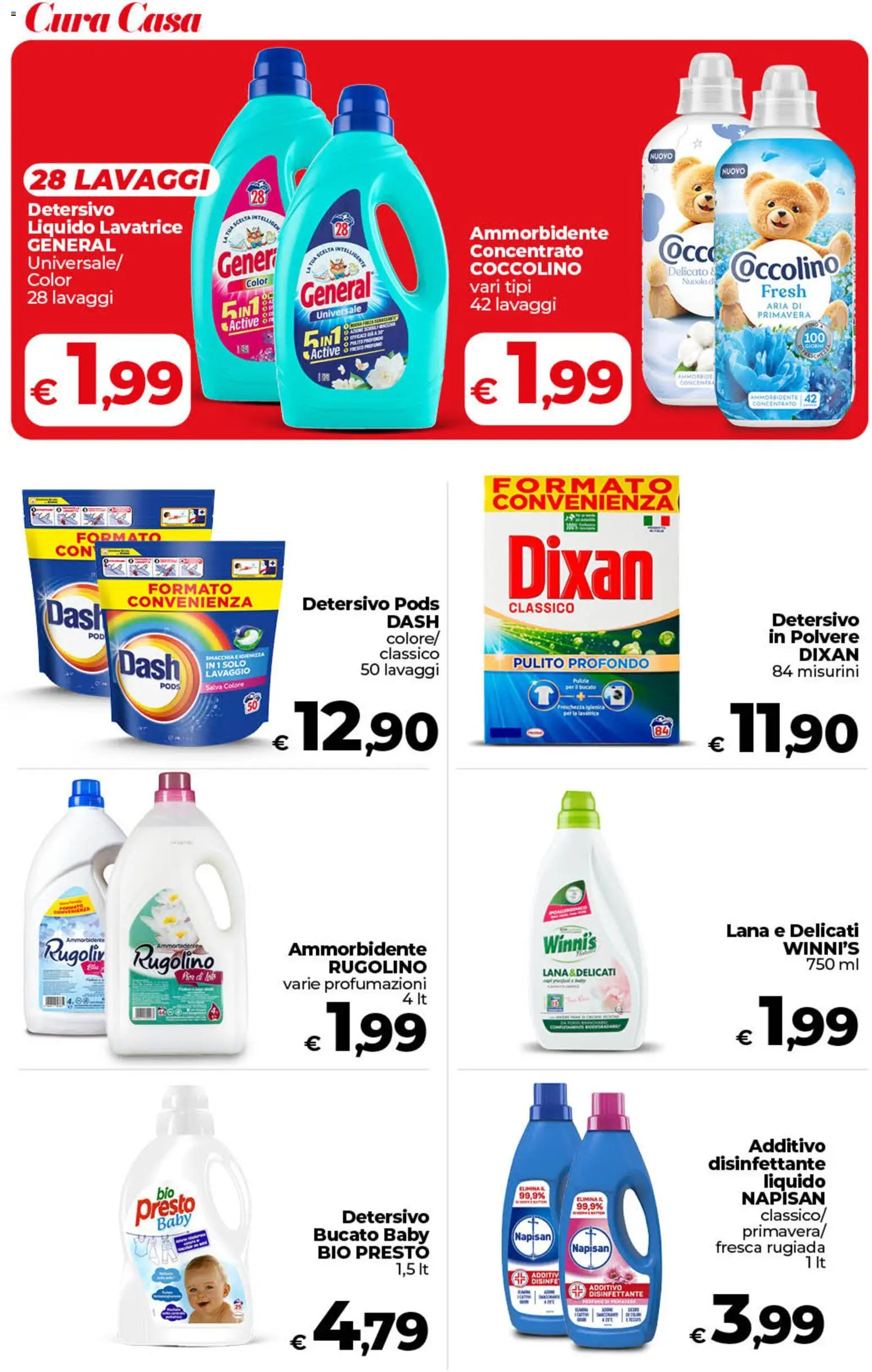 Volantino COOP del 06.03.2026 | Pagina: 39 | Prodotti: Ammorbidente, Lavatrice