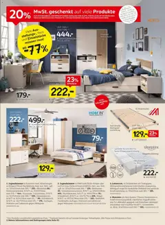 XXXLutz Schlafzimmer  ab 29.12.2025 gültig | Seite: 6 | Produkte: Matratze, Lattenrost, Regal