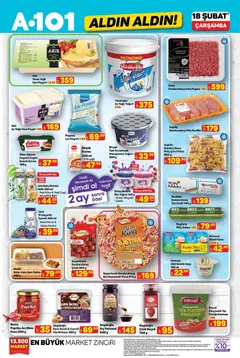 18.02.2026 tarihinden itibaren geçerli olan A101 kataloğu önizlemesi